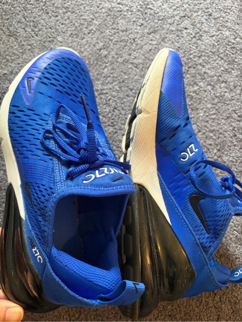 Nike Kids Blue Air270 Lightweight Sneakers
